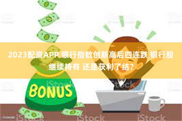 2023配资APP 银行指数创新高后四连跌 银行股继续持有 还是获利了结？
