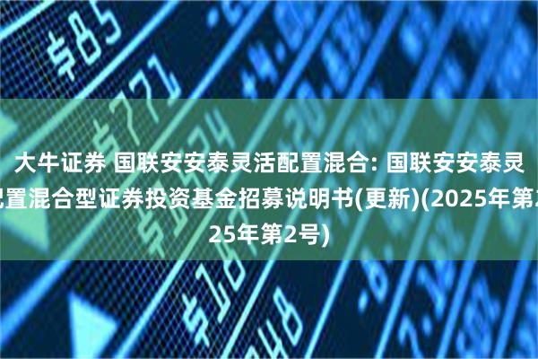 大牛证券 国联安安泰灵活配置混合: 国联安安泰灵活配置混合型证券投资基金招募说明书(更新)(2025年第2号)